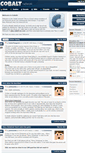 Mobile Screenshot of forums.cobalt-mc.com